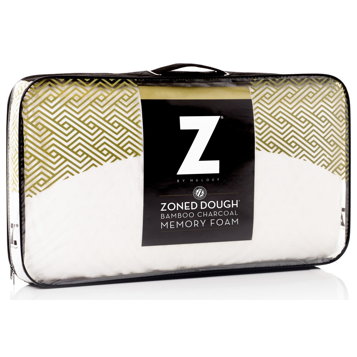 Malouf Zoned Dough and Bamboo ZZKKHPZB King Zoned Dough + Bamboo